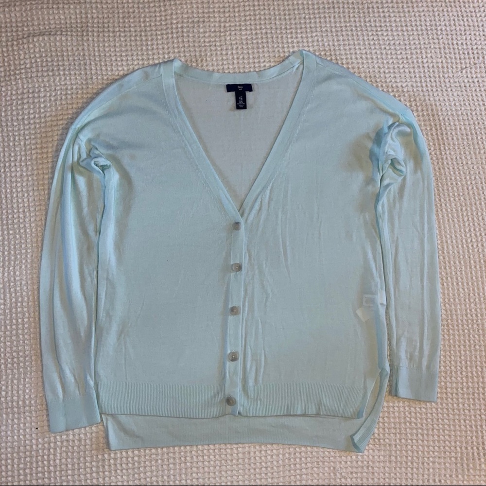 Gap Baby Blue Cardigan
